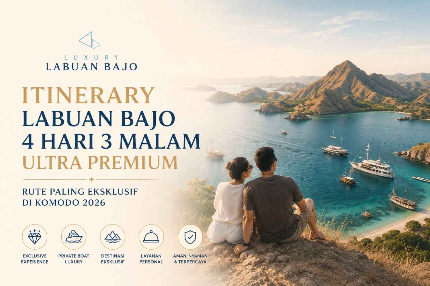 itenerary 4d3n ultra premium labuan bajo