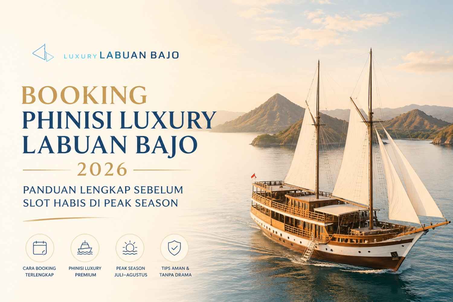 Kapal Phinisi Mewah Labuan Bajo - Sailing Komodo Premium